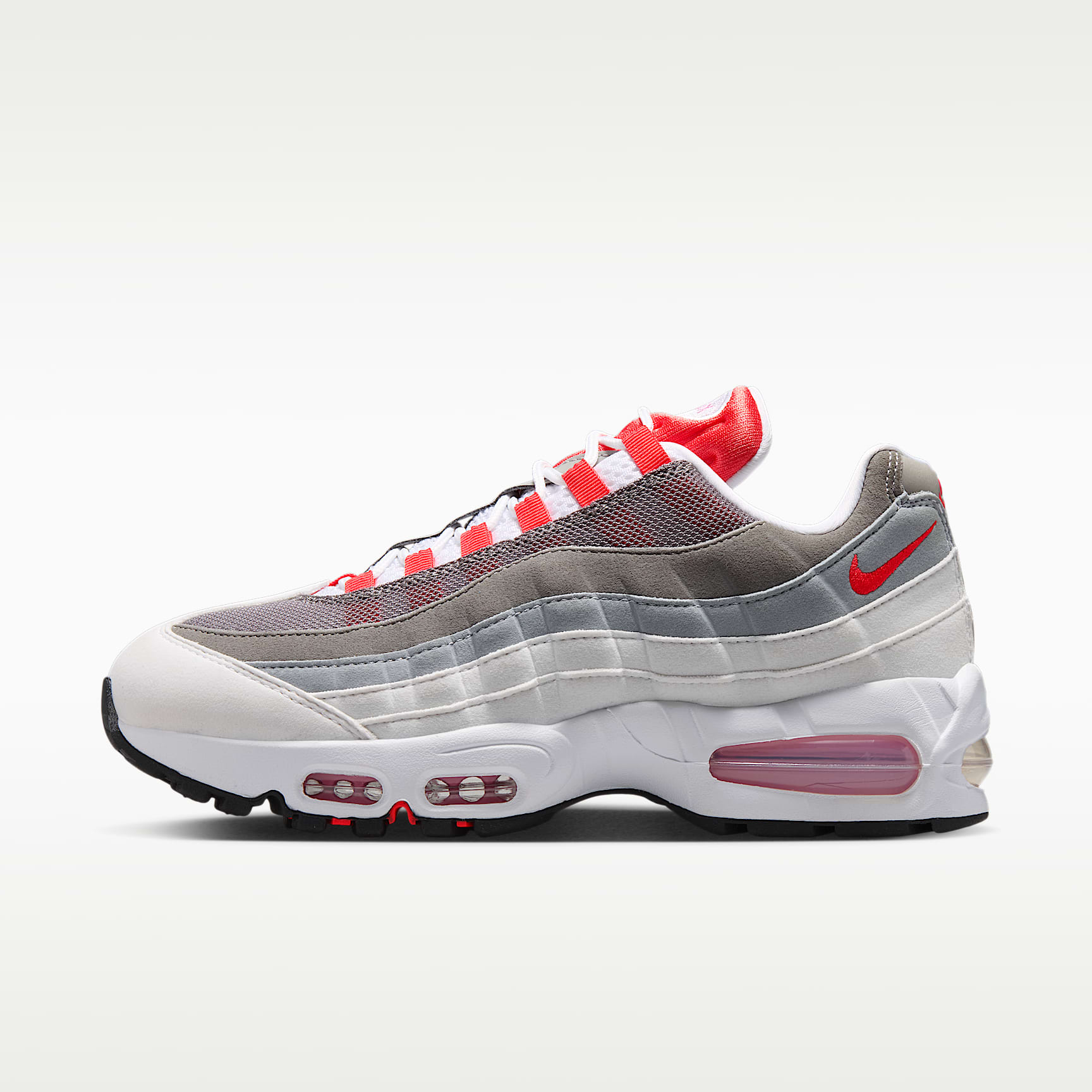 靴 NIKE Air Max95 Big Bubble Grey/Pink Foam Nike Air Max 95 Big Bubble Women's Shoes. Nike.com